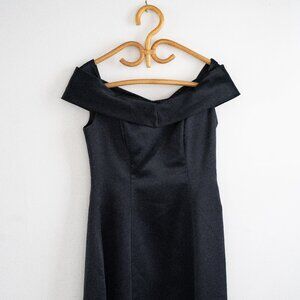 Vintage Southeastern black cocktail dress